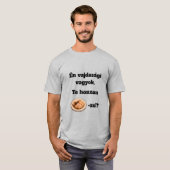 Woher kommst du? Herren T-Shirt (Vorne ganz)