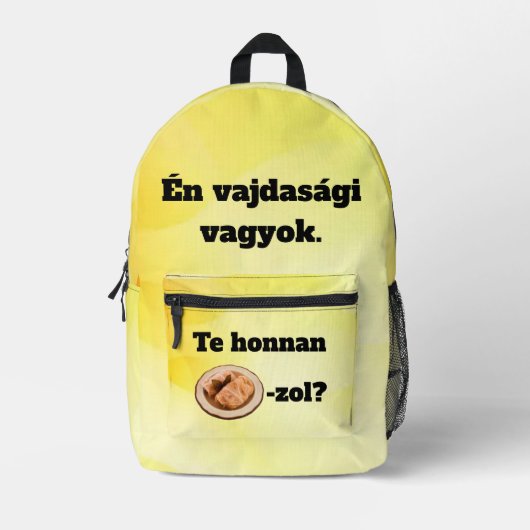 Woher kommst du? Rucksack (Vorderseite)