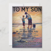 Wohin auch immer Ihre Reise in lebensfischen Vater Einladung (Vorderseite)