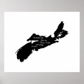 Wohin auch immer - Nova Scotia wird immer Zuhause  Poster (Vorne)