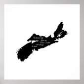 Wohin auch immer - Nova Scotia wird immer Zuhause  Poster (Vorne)