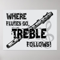 Wohin Flöten gehen, folgt Treble!