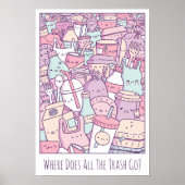 Wohin führt der ganze Müll? Poster (Vorne)