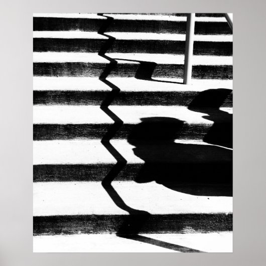 Wohin gehen die Treppen? Poster (Vorne)