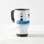 Wohin Gott führt er Reisemugge bereitstellt Reisebecher (Vorderseite Links)