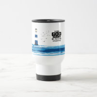 Wohin Gott führt er Reisemugge bereitstellt