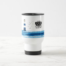 Wohin Gott führt er Reisemugge bereitstellt