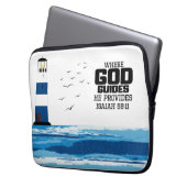 Wohin Gott führt, liefert er einen Laptop-Case Laptopschutzhülle (Vorderseite Links)
