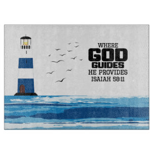 Wohin Gott führt, stellt er das Schneiderboard ber Schneidebrett