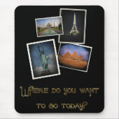 Wohin Will du zu gehen? Mousepad (Vorne)