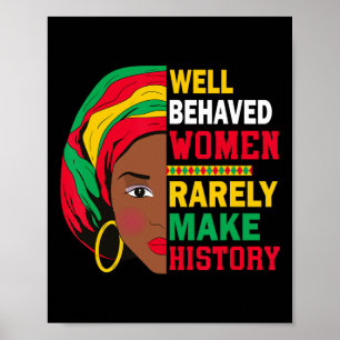 Wohl erzogene Frauen machen selten Geschichte Femi Poster
