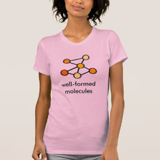 wohl geformte Moleküle T-Shirt