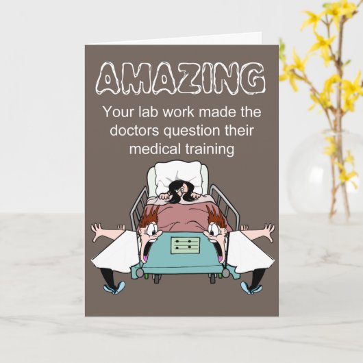 Wohlbefinden Karte (Gelbe Blume)