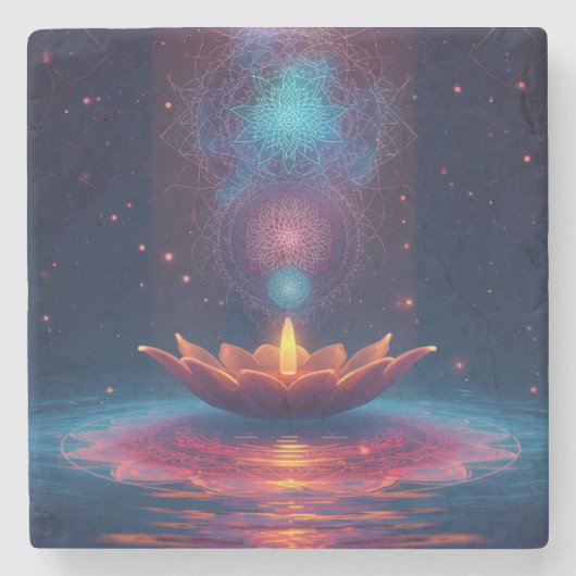 Wohlbefinden  steinuntersetzer (Vorderseite)