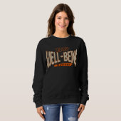 Wohlbefinden Sweatshirt (Vorne ganz)