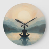 Wohlbefindensuhr Große Wanduhr (Vorderseite)