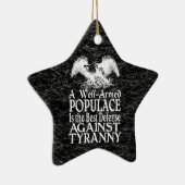 Wohle bewaffnete Bevölkerungs-beste Verteidigung Keramik Ornament (Rechts)