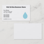 Wohle Bohrung Visitenkarte (Vorne/Hinten)