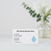 Wohle Bohrung Visitenkarte (Stehend Vorderseite)