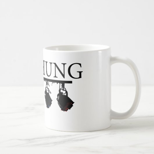 "Wohle gehangene" Tasse für (Rechts)