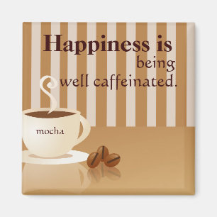 Wohler Caffeinated Magnet für Kaffee-Liebhaber