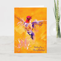 "Wohles hallo!" Kolibri-Druck