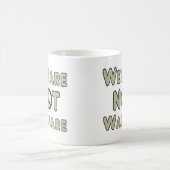 Wohlfahrt nicht Krieg Kaffeetasse (Mittel)