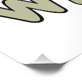 Wohlfahrt nicht Krieg Poster (Ecke)