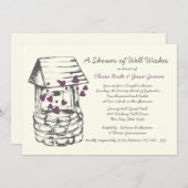 Wohlfühl-Paare Duschhaut Herz Einladung (Vorne/Hinten)