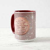 Wohlfühl-Segen-Design Tasse (Vorderseite Links)