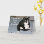 Wohlfühlen Karte (Gelbe Blume)