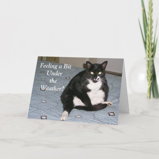 Wohlfühlen Karte (Vorderseite)