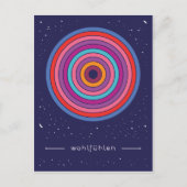 wohlfühlen postkarte (Vorderseite)