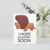 Wohlfühlen Postkarte (Stehend Vorderseite)