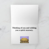 Wohlfühlkarte mit Schweinefleisch Karte (Innenseite)