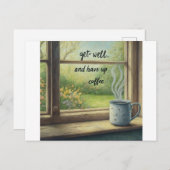 Wohlfühlkarte Postkarte (Vorne/Hinten)