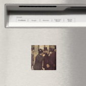 Wohlhabende Männer an der Börse (von Edgar Degas) Magnet (In Situ (Geschirrspüler))