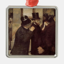 Wohlhabende Männer an der Börse (von Edgar Degas)