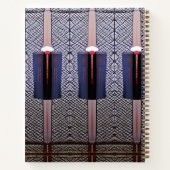 Wohlhabende Wege: Jeremiah 29:11 Designed Cosy Notizblock (Rückseite)