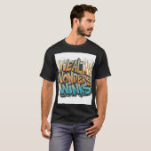 Wohlhabende Wonders Winks T-Shirt (Vorne ganz)