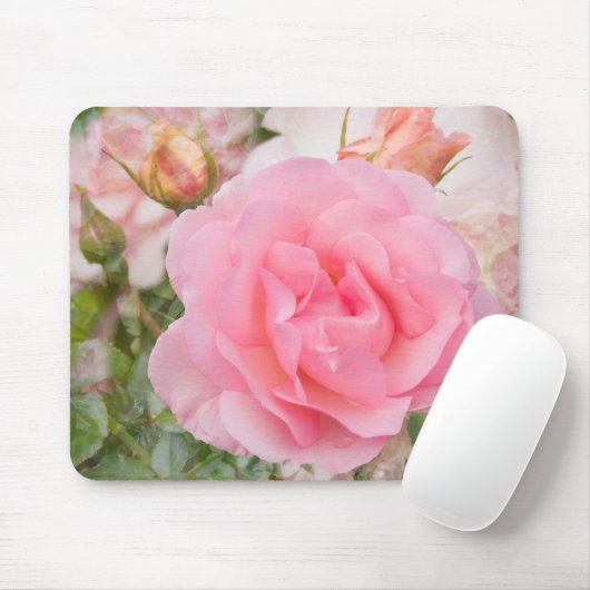 Wohlriechende Wolken-Rose Mousepad (Mit Mouse)
