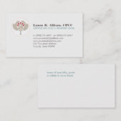 Wohlstand Bäume Wellness und Heilkunst Visitenkarte (Vorne/Hinten)