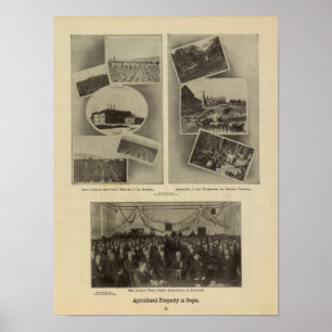 Wohlstand in der Landwirtschaft, Oregon Poster