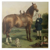 Wohlstand (Öl auf Leinwand) Fliese (Vorderseite)