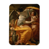 Wohlstand (Öl auf Leinwand) Magnet (Vertikal)