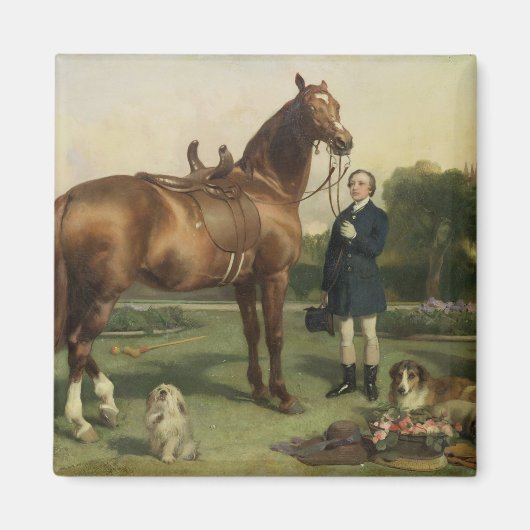 Wohlstand (Öl auf Leinwand) Magnet (Vorne)