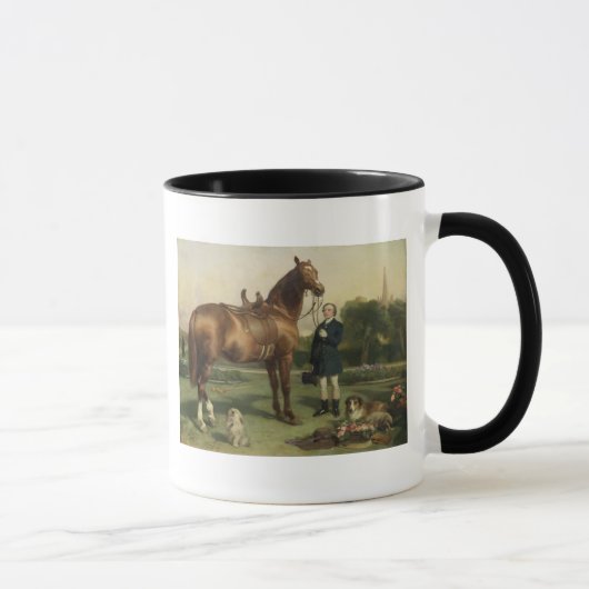 Wohlstand (Öl auf Leinwand) Tasse (Rechts)