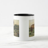Wohlstand (Öl auf Leinwand) Tasse (Zentrum)