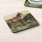 Wohlstand (Öl auf Leinwand) Untersetzer (Linke Seite)