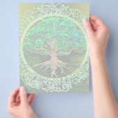 Wohlstand und Gesundheit des Lebens Flyer (Hand)